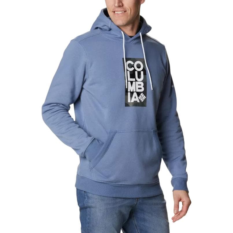 Толстовки Columbia мужские светло-синие