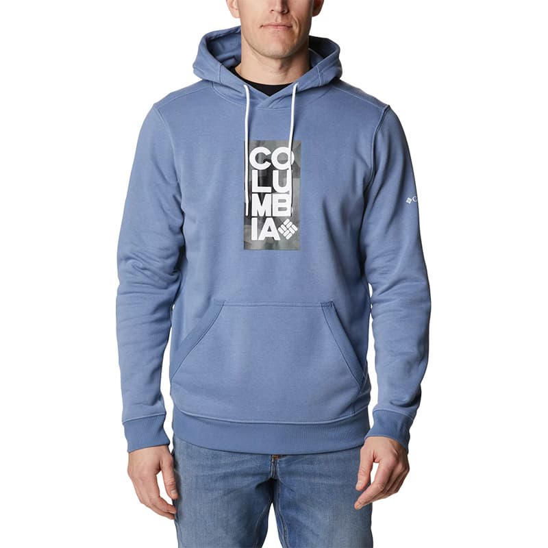 Толстовки Columbia мужские светло-синие