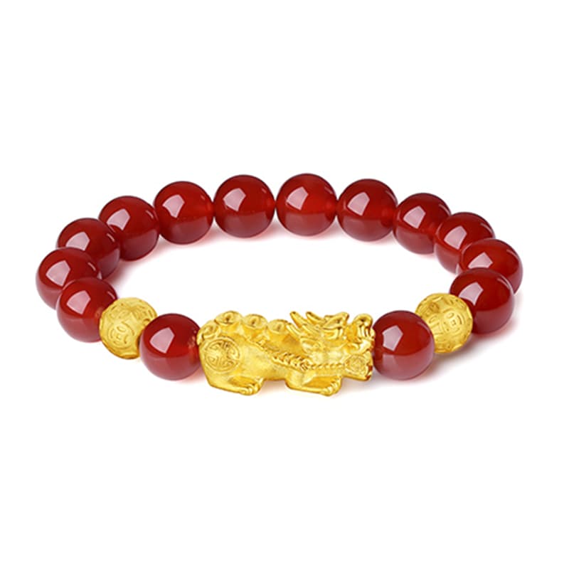 CHIEMOT Обсидиановые браслеты унисекс