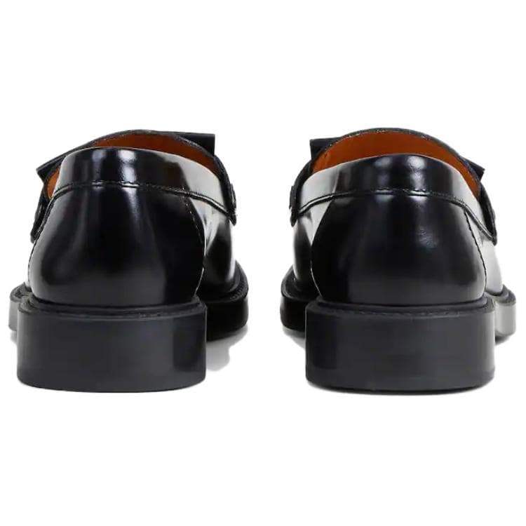 Женские лоферы с бахромой и бахромой TOD'S Logo Plaque