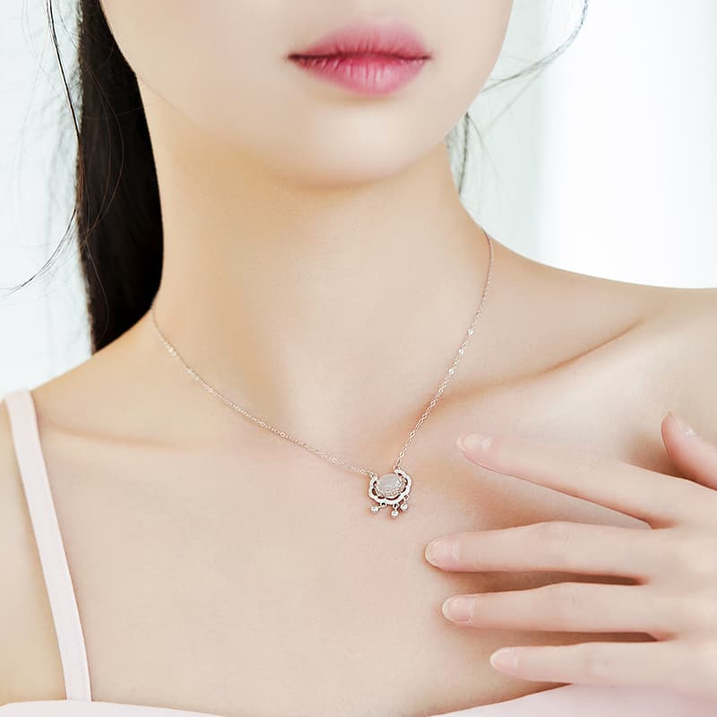 DAISY BEAUTY S925 Серебряные ожерелья женские