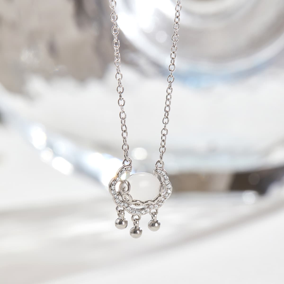 DAISY BEAUTY S925 Серебряные ожерелья женские