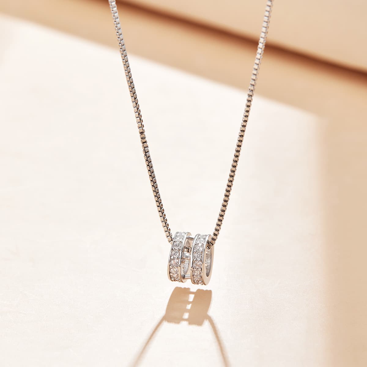 DAISY BEAUTY S925 Серебряные ожерелья женские серебряные