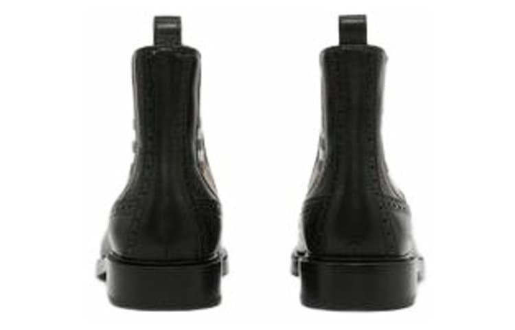 Ботинки челси в винтажную клетку Burberry