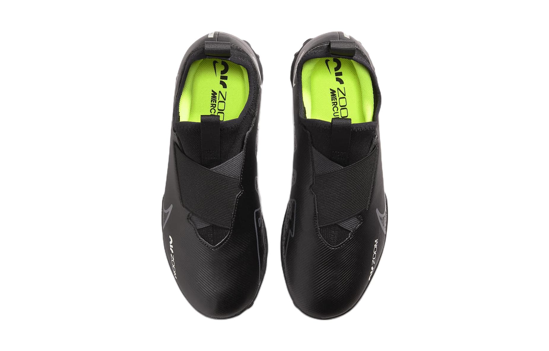 Nike Zoom Mercurial Vapor 15 Academy TF GS, черный, темно-дымочно-серый