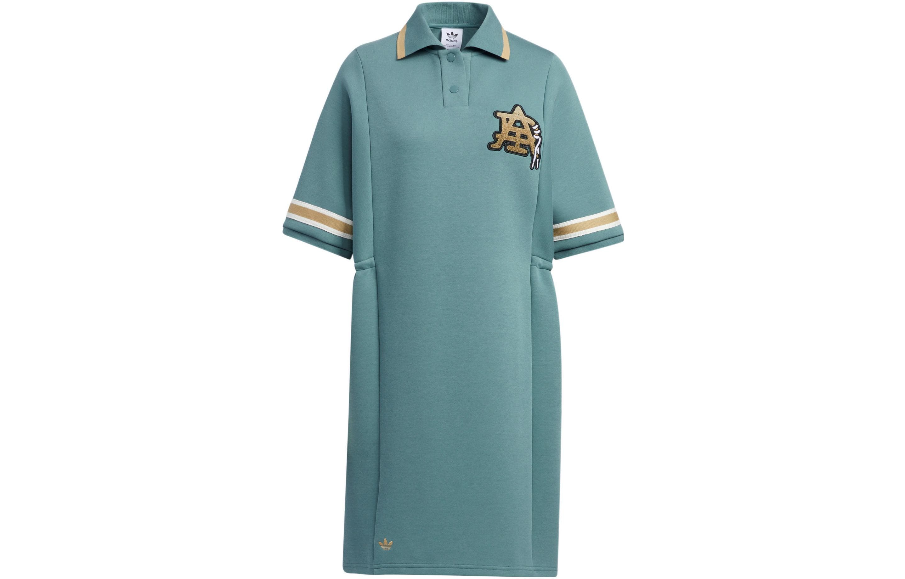 Adidas Originals Short Sleeved Dress Women's Mist Emerald