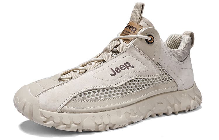 Jeep Амортизирующая, устойчивая к истиранию, дышащая, легкая повседневная обувь с низким верхом, мужская