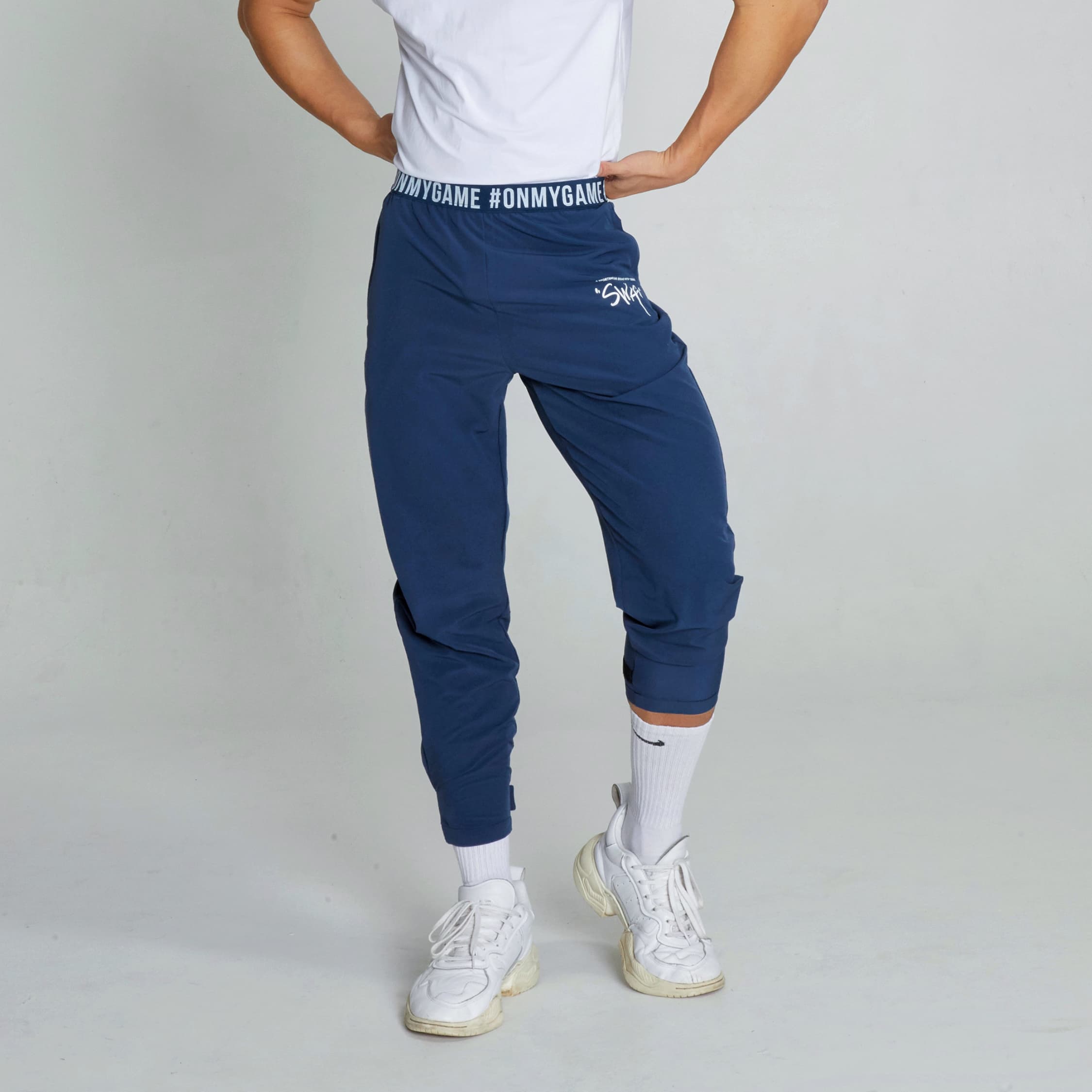 МОЙ БОГ! Вязаные спортивные штаны мужские