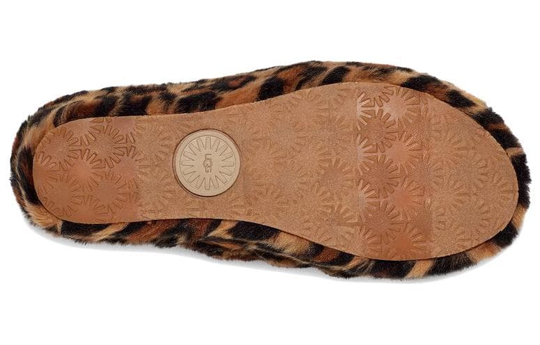 UGG FLUFF YEAH Стильные сандалии женские коричневые