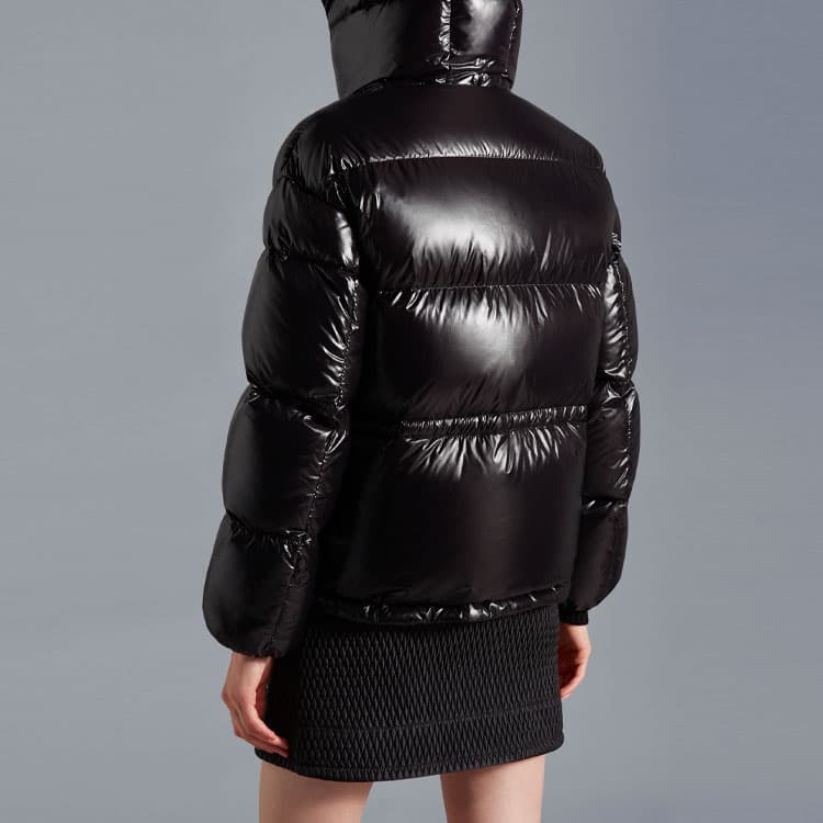 Moncler Женский короткий пуховик Abbaye, черный