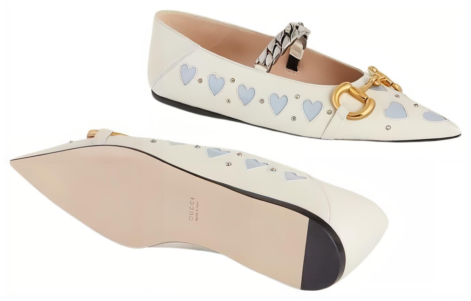 GUCCI Lovelight Женская повседневная обувь Женская Белый Синий