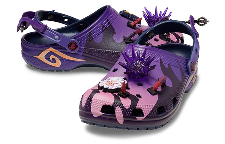 Классические пляжные сандалии HONOR OF KINGS x Crocs унисекс, синие, коллекционные, Sun Wukong