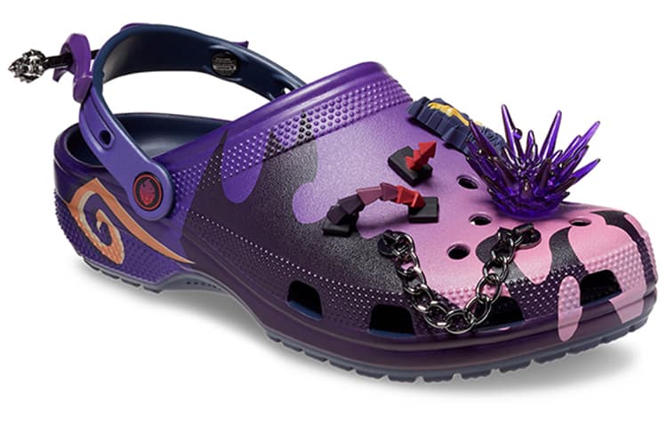 Классические пляжные сандалии HONOR OF KINGS x Crocs унисекс, синие, коллекционные, Sun Wukong