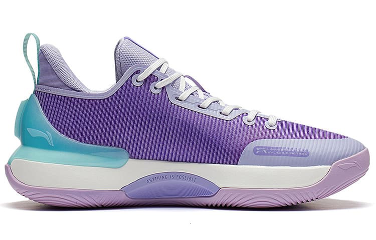 ПОДКЛАДКА YuShuai Retro Баскетбольные кроссовки Мужские низкие кеды Naughty Purple