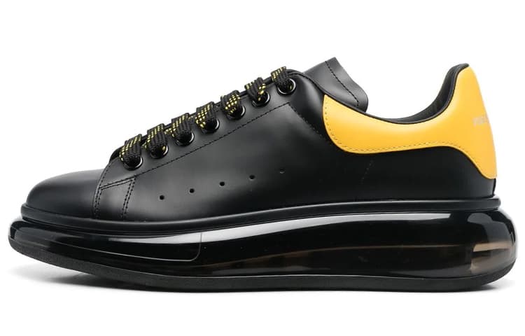 Alexander McQueen Oversized Sneaker 'Black Yellow'