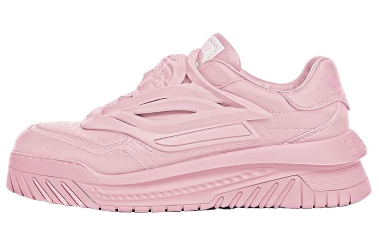 VERSACE Odissea Caged Rubber Medusa Sneaker 'Pink'