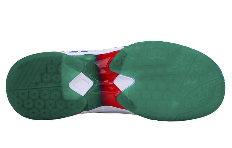 KUMPOO Обувь для бадминтона Унисекс Низкий топ Белый/Синий