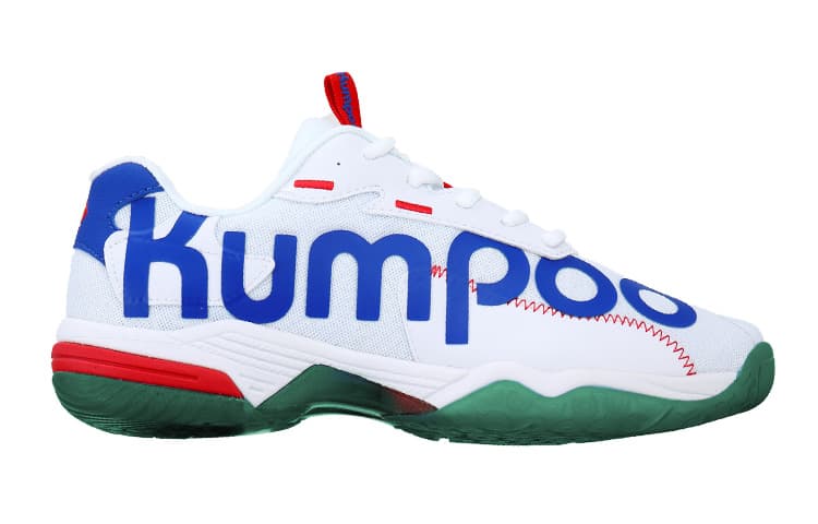 KUMPOO Обувь для бадминтона Унисекс Низкий топ Белый/Синий