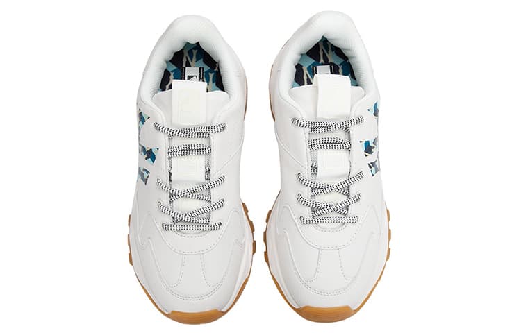 MLB Big Ball Массивные амортизирующие нескользящие износостойкие увеличивающие рост низкие массивные кроссовки унисекс белые