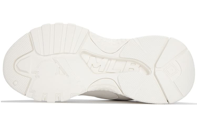 MLB Big Ball Массивные амортизирующие противоскользящие и износостойкие низкие кроссовки на массивной подошве, увеличивающие рост, унисекс, белый, красный