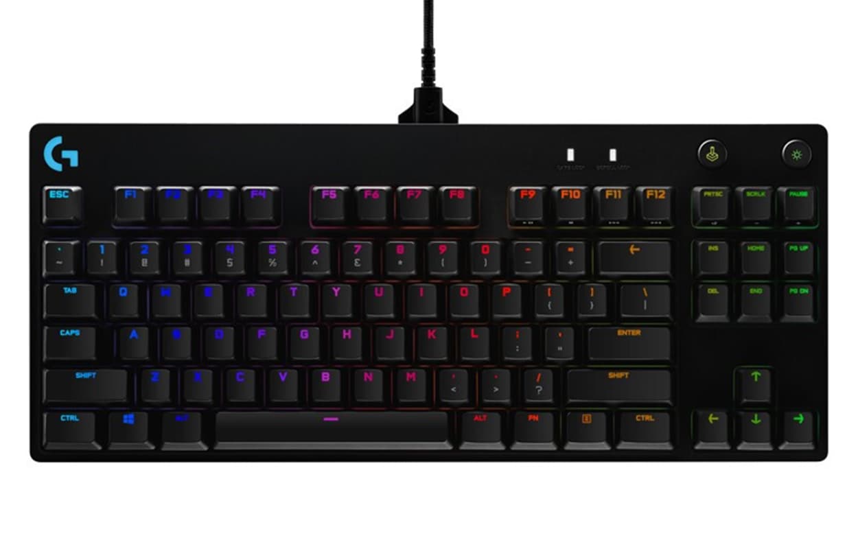 Logitech GPRO RGB Multicolor Dazzling Light Mechanical Keyboard