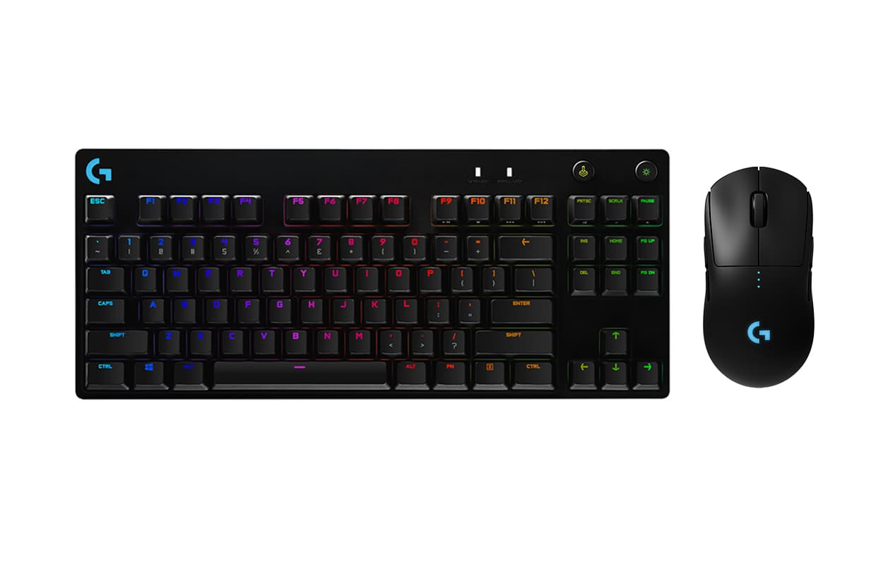 Механическая клавиатура Logitech GPRO RGB с многоцветной ослепительной подсветкой