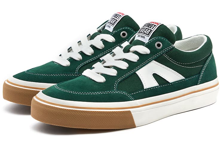 Vision Street Wear Stick низкие туфли для скейтборда унисекс авокадо зеленые необработанные косточки резиновые