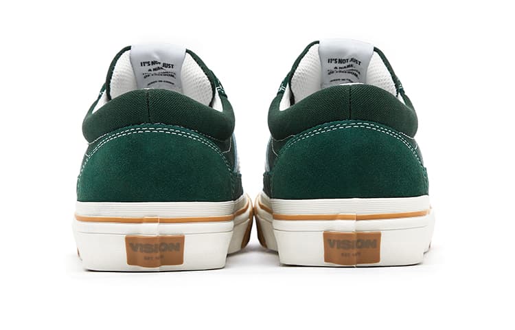 Vision Street Wear Stick низкие туфли для скейтборда унисекс авокадо зеленые необработанные косточки резиновые