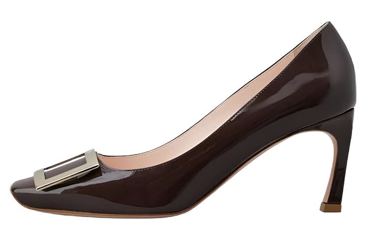 Roger Vivier Slim Heel High Heels Women's Burgundy