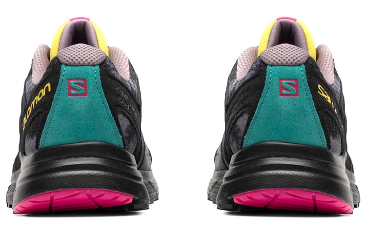 Замша SALOMON Bodega X SALOMON X Mission 4, цвет «Черный желтый»