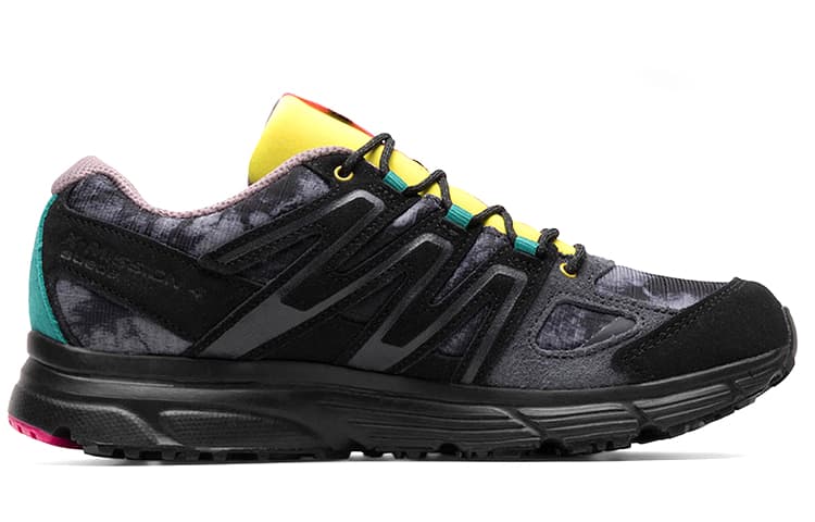 Замша SALOMON Bodega X SALOMON X Mission 4, цвет «Черный желтый»