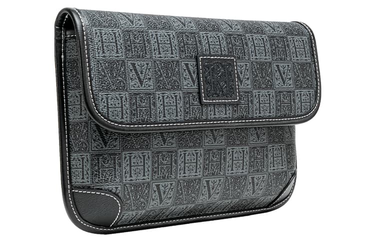 VANESSA HOGAN Сумка через плечо из коровьей кожи, обычная мужская, черная