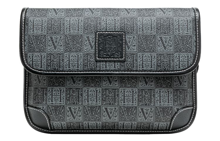 VANESSA HOGAN Cow Leather Crossbody Bag Regular Men's Black