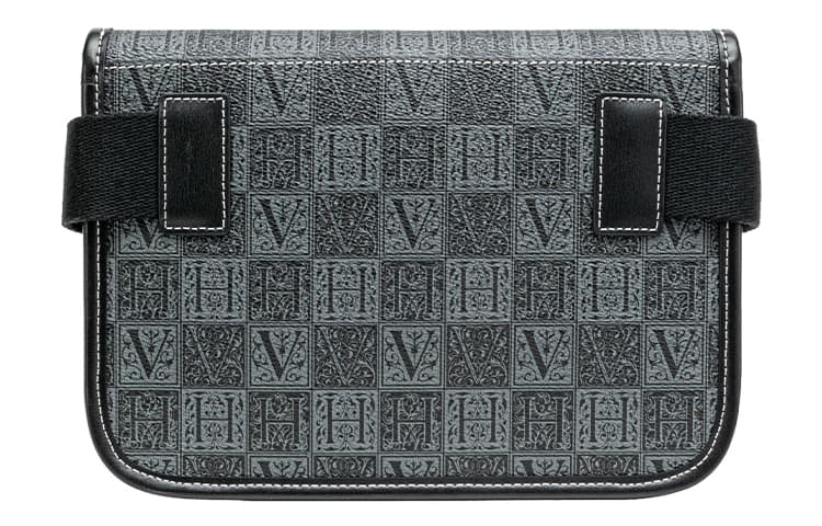 VANESSA HOGAN Сумка через плечо из коровьей кожи, обычная мужская, черная