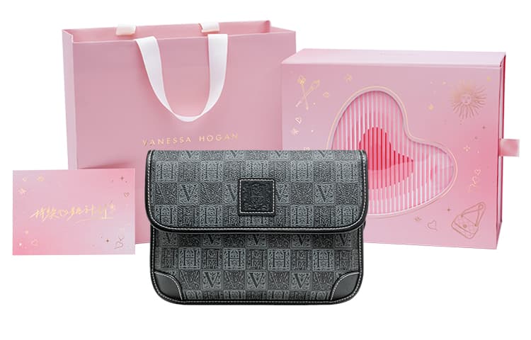 VANESSA HOGAN Сумка через плечо из коровьей кожи, обычная мужская, черная