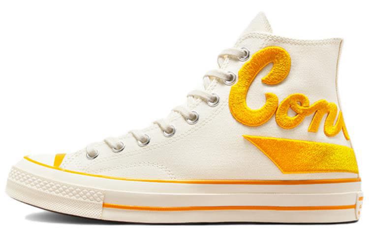 Converse Chuck 70 High Classic White Orange