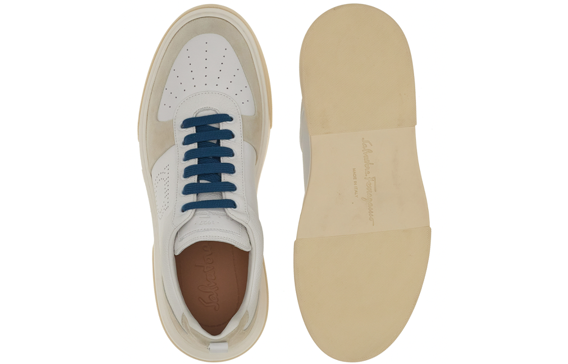 FERRAGAMO Низкие кроссовки Cassina