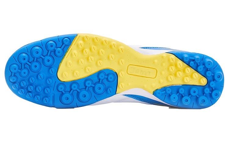 Мужские футбольные бутсы Joma TF с резиновыми сломанными шипами, противоскользящие и износостойкие, белые, синие