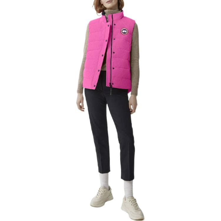 Женский жилет Canada Goose Freestyle Series ярко-розовый