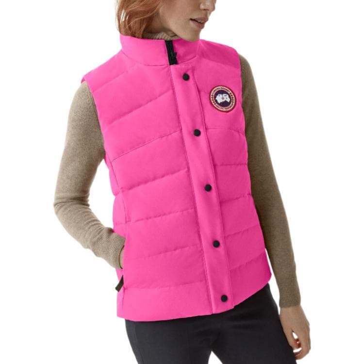 Женский жилет Canada Goose Freestyle Series ярко-розовый