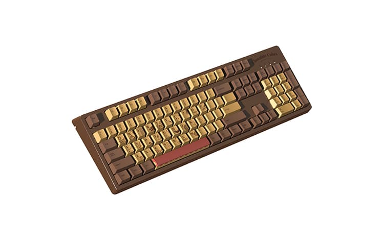 AJAZZ AK533 Chocolates, полностью заменяемые с возможностью горячей замены синие и розовые переключатели, 104 клавиши, механическая клавиатура, механическая клавиатура своими руками