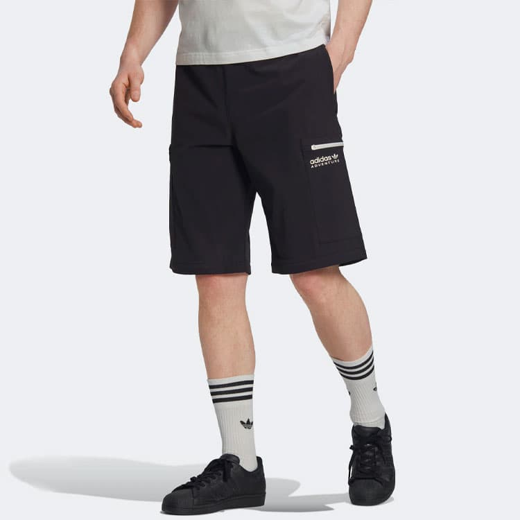 Брюки-карго Adidas Originals мужские черные