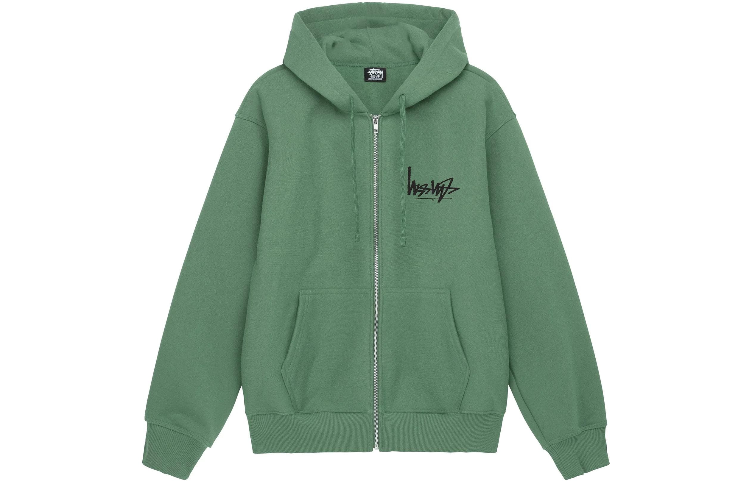 Толстовка Stussy с перевернутой молнией