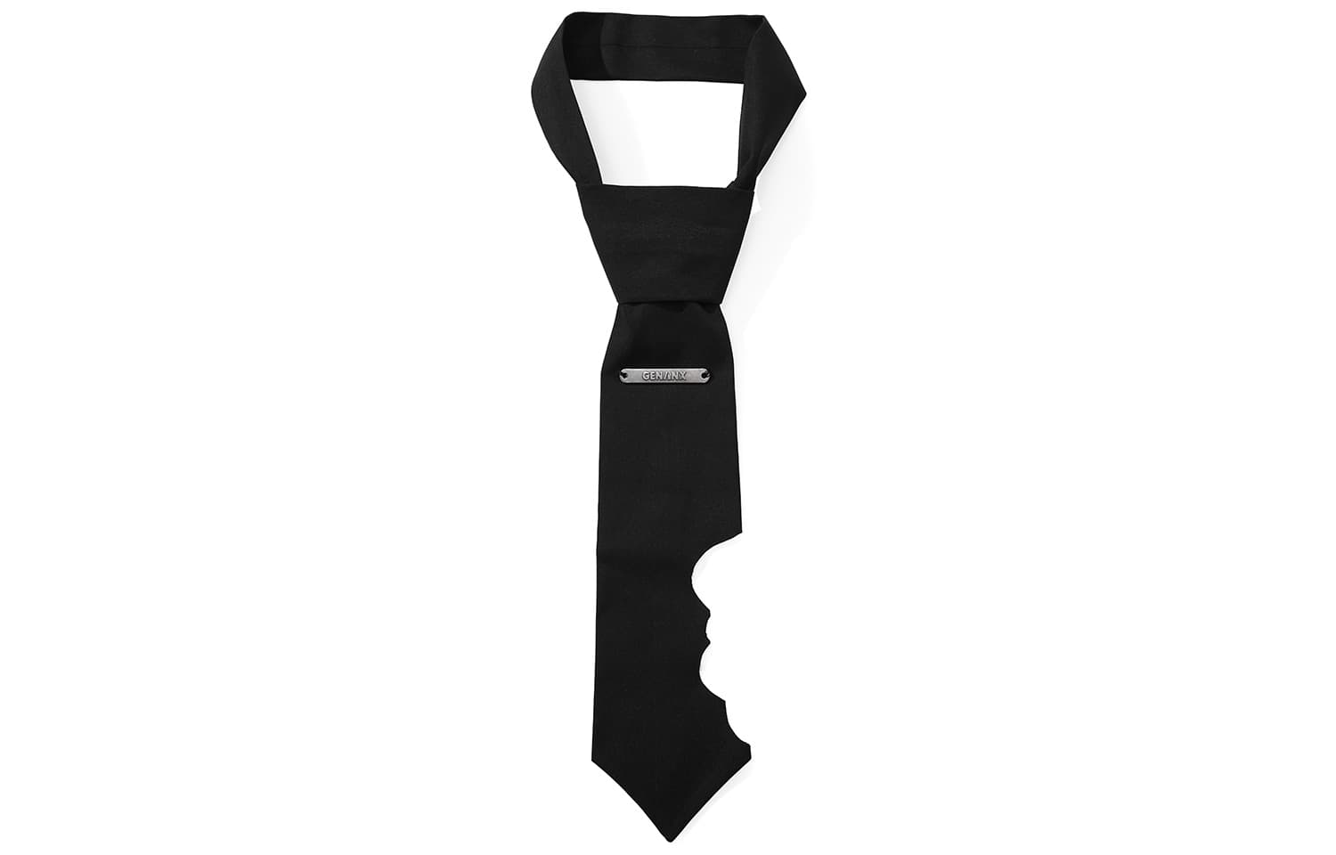 GENANX Галстуки Унисекс Черный