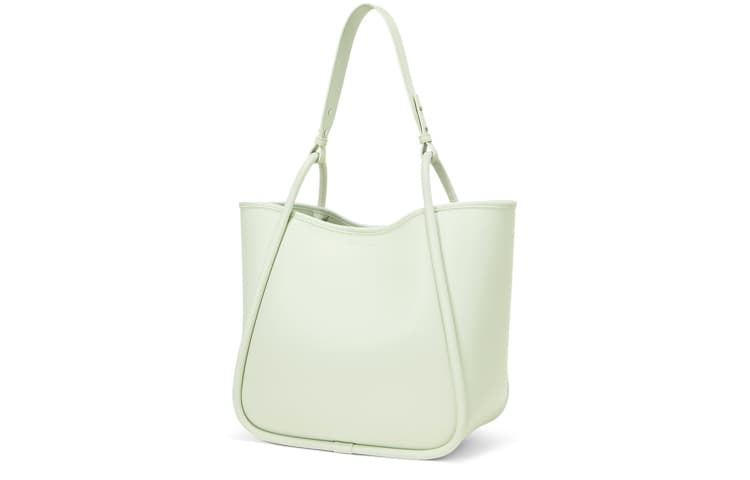 Женская комбинированная сумка CHARLES&KEITH из ткани, большая сумка, сумка для покупок, сумочка, сумка через плечо, разноцветная