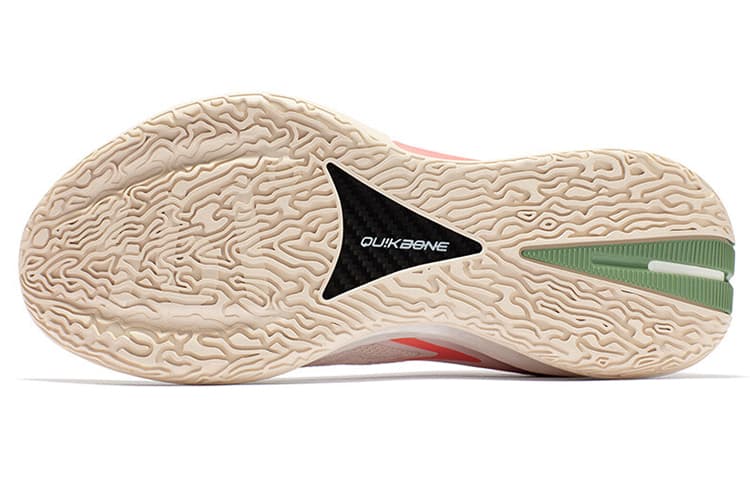 361° Big3 3.0 Pro Амортизирующие износостойкие низкие баскетбольные кроссовки мужские светло-персиково-розовые