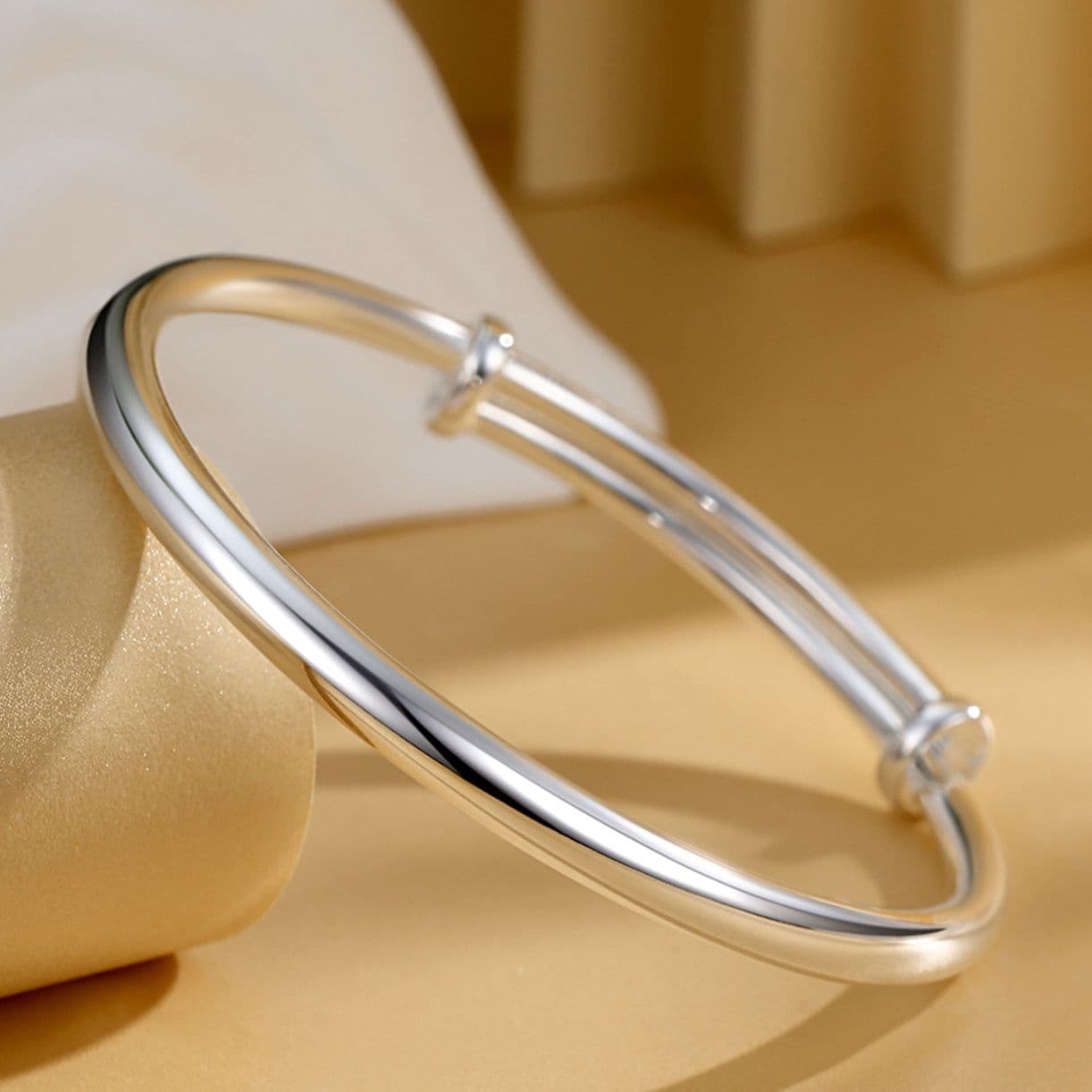 Женский браслет WINY из тонкого серебра 999 пробы с сертификатом, серебро