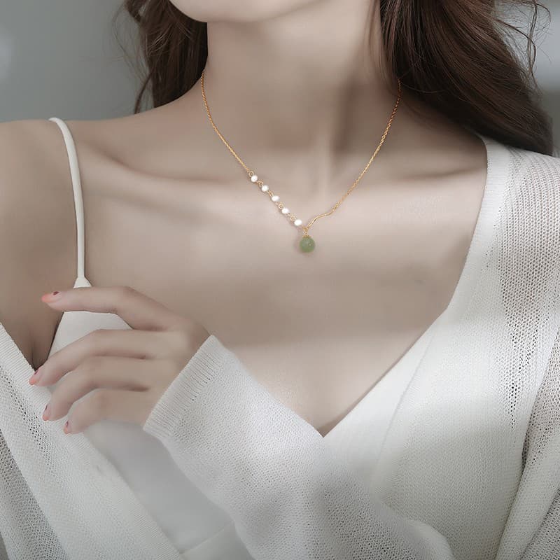 Женское ожерелье из сплава Muyan Flash In The Pan