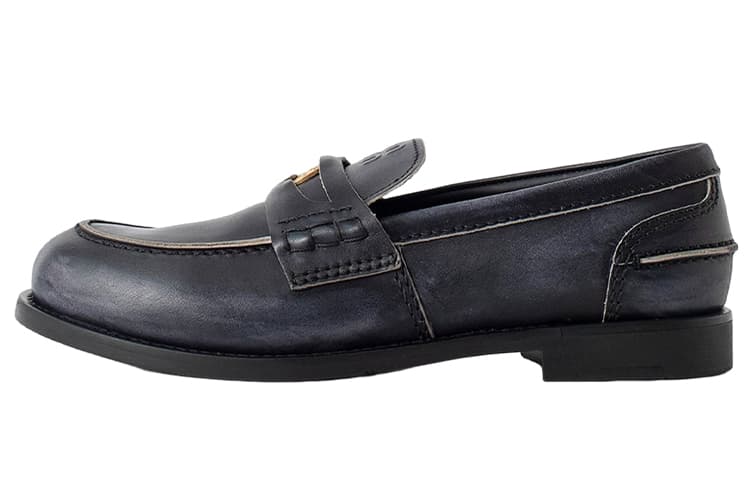 MIU MIU Loafers Women's Vintage Blue