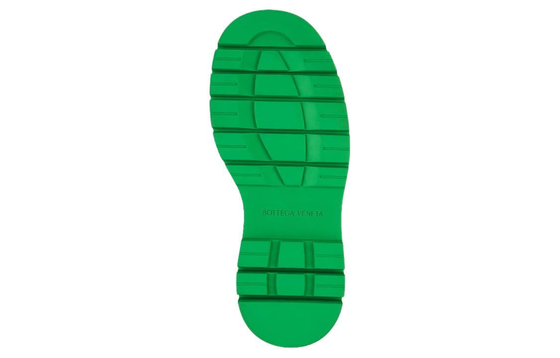 Bottega Veneta Tire Chelsea BV Ботинки Челси до щиколотки Женские Бирюзовые